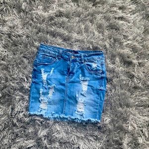 Denim Skirt